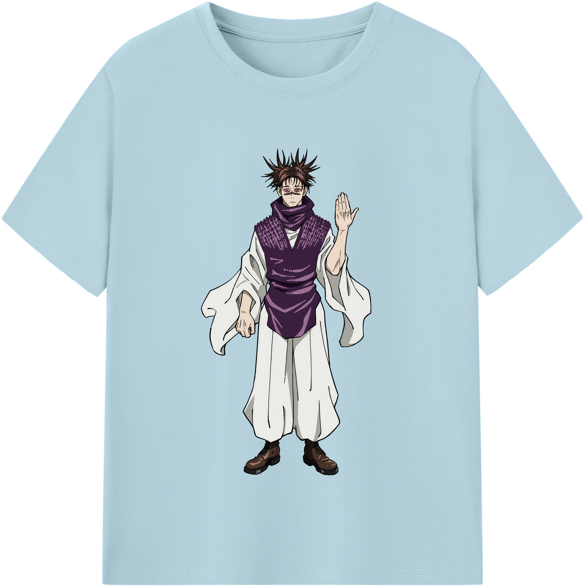 （画像用） 呪術廻戦 Jujutsu Kaisen 綿100％半袖Tシャツ（フロントプリント）
